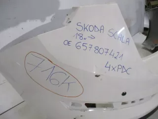 657807421 Бампер задний Skoda Scala Арт e11806757, вид 2