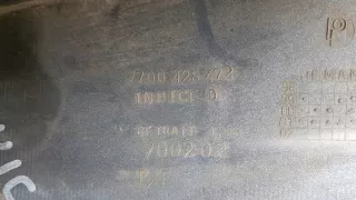 7700428472 Бампер задний Renault Scenic 1 Арт e11806434, вид 2