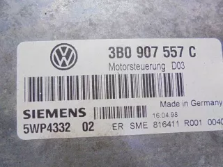 3B0907557C 5WP4332 Блок управления двигателем Volkswagen Passat B5 Арт e11804065, вид 4