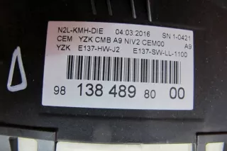 9813848980 Щиток приборов (приборная панель) Peugeot 208 Арт e11795649, вид 3