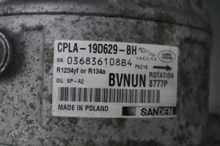 CPLA-19D629-BH 204DTD Компрессор кондиционера Jaguar E-PACE Арт e11793266, вид 2