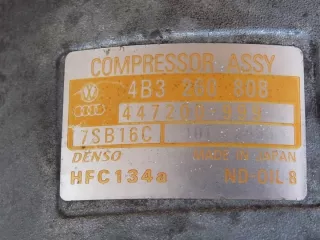 4B3260808 447200-999 Компрессор кондиционера Audi A8 D2 (S8) Арт e11791494, вид 3
