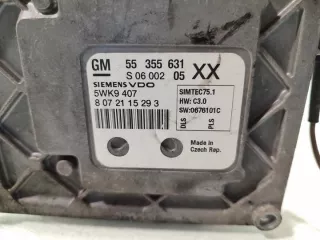 55355631 Блок управления двигателем Opel Vectra C  Арт e11770492, вид 4