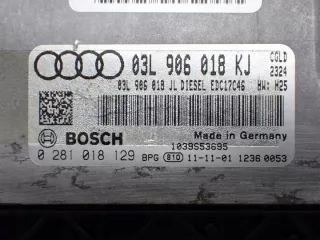 03L906018KJ 0281018129 Блок управления двигателем Audi A4 B8 Арт e11768497, вид 3