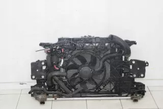 2009R- Передняя панель крепления облицовки (телевизор) Renault Scenic 3 Арт e11767399, вид 2