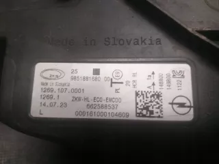 662588537 Фара левая Opel Astra L Арт e11759029, вид 2