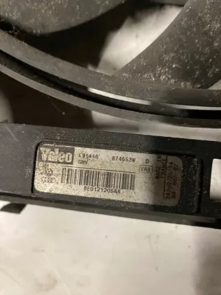 8E0121205AA 251104 Вентилятор радиатора Audi A4 B7 Арт e11746842, вид 4