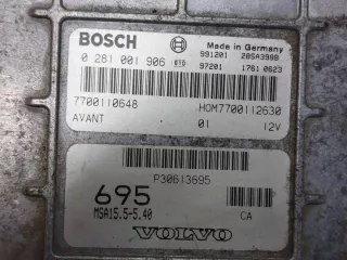 7700110648 0281001906 7700112630 30865186 30857627 Блок управления двигателем Volvo S40 1 Арт e11731994, вид 2