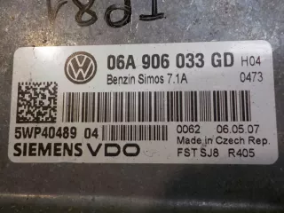 06A906033GD 5WP40489 Блок управления двигателем Volkswagen Touran 1 Арт e11731971, вид 3