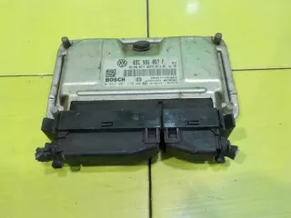 03C906057F 0261201139 Блок управления двигателем Skoda Fabia 2 Арт e11731748, вид 1