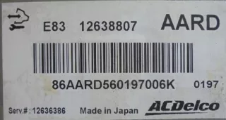 12636386 Блок управления двигателем Opel Astra J Арт e11731382, вид 4