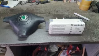 1U0880201H 6Q0880204E Подушка безопасности Skoda Fabia 1 Арт e11715412, вид 1