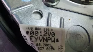 1U0880201H 6Q0880204E Подушка безопасности Skoda Fabia 1 Арт e11715412, вид 5