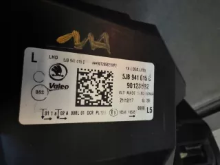 5JB941015C Фара левая Skoda Rapid Арт e11705647, вид 2