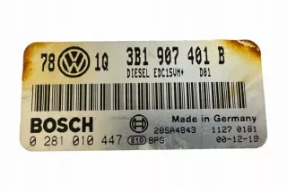 3B1907401B Блок управления двигателем Volkswagen Passat B5 Арт e11704240, вид 5