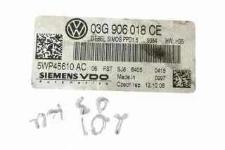 03G906018CE Блок управления двигателем Volkswagen Passat B6 Арт e11704206, вид 5