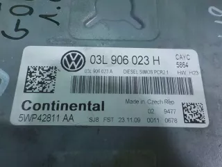 03L906023H 5WP42811AA Блок управления двигателем Volkswagen Golf 6 Арт e11703927, вид 3
