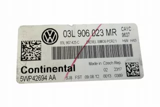03L906023MR Блок управления двигателем Volkswagen Golf 6 Арт e11703915, вид 4