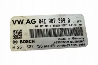04E907309A Блок управления двигателем Volkswagen Golf 7 Арт e11703885, вид 4