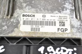 55556261 Блок управления двигателем Opel Vectra C  Арт e11701892, вид 3