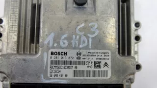 9664843780 Блок управления двигателем Citroen C3 1 Арт e11699074, вид 4