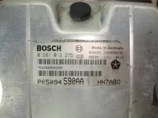 0281012275 P05094590AA Блок управления двигателем Chrysler Voyager 4 Арт e11699015, вид 2
