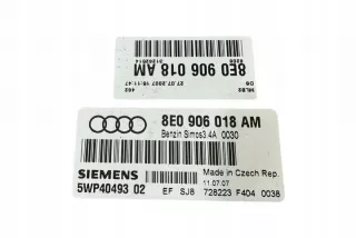8E0906018AM Блок управления двигателем Audi A4 B7 Арт e11696806, вид 5