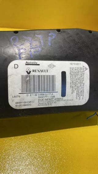 610518900G Подушка безопасности Renault Megane 3 Арт e11682197, вид 2