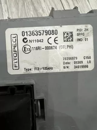 01363579080 Блок предохранителей Fiat Fiorino Арт e11668641, вид 2