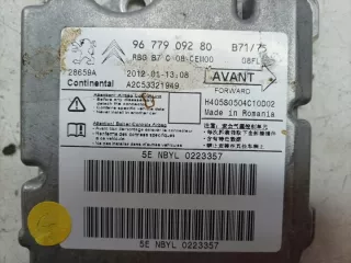9677909280 2010- Блок AirBag Citroen C4 2 Арт e11660887, вид 2