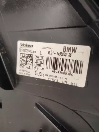 7495003 Фара левая BMW X1 F48 Арт e11659031, вид 3