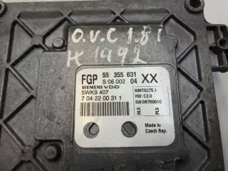 55355631 Блок управления двигателем Opel Vectra C  Арт e11654587, вид 3