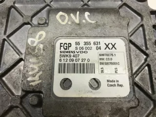 55355631 Блок управления двигателем Opel Vectra C  Арт e11654577, вид 2