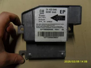 24423840 Блок AirBag Opel Corsa C Арт e11641936, вид 1