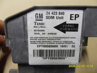 24423840 Блок AirBag Opel Corsa C Арт e11641936, вид 2