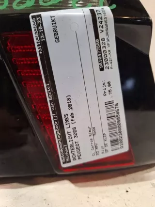 9810477880 Фонарь задний левый Peugeot 3008 2 Арт e11640963, вид 2