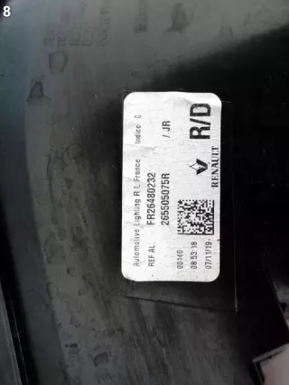 265505075R Фонарь задний правый Renault Talisman 1 Арт e11636509, вид 9