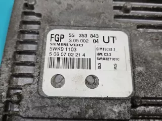 55353843 IMPRK1424678, Блок управления двигателем Opel Zafira B Арт e11631184, вид 4
