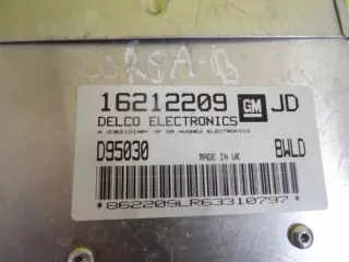 16212209 D95030 NR1528 Блок управления двигателем Opel Corsa D Арт e11631084, вид 2