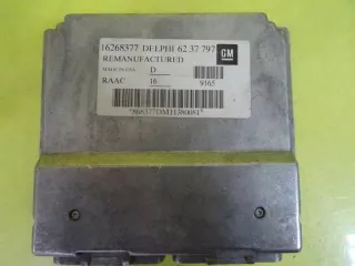 16268377 NR1568 Блок управления двигателем Opel Astra G Арт e11631008, вид 1