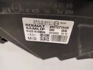 260107780R Фара правая Renault Arkana Арт e11608270, вид 3