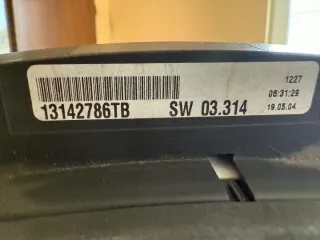 13142786TB Щиток приборов (приборная панель) Opel Astra H Арт e11594315, вид 2