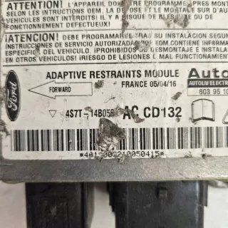 4S7T14B056 Блок AirBag Ford Mondeo 3 Арт e11593393, вид 4