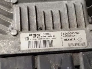 8200592611 Блок управления двигателем Renault Grand Scenic 2 Арт e11585224, вид 1