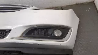 1401102 Бампер передний белый Opel Insignia 1 Арт 9425475, вид 2