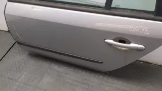  Дверь задняя левая серебристая Renault Laguna 2 Арт 20404694, вид 3