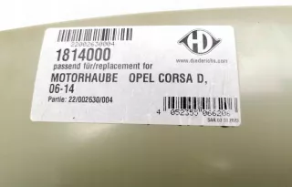 1814000 Крышка двигателя декоративная Opel Corsa D Арт AL13474926806, вид 2