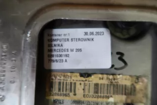 0281030192 Блок управления двигателем Mercedes C W205 Арт AL13950644321, вид 2