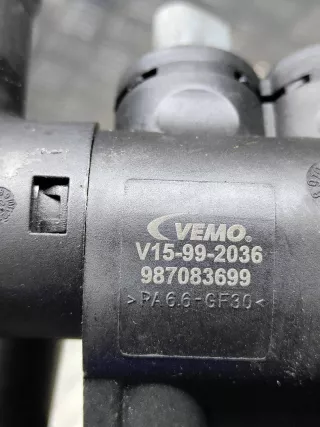 032121065F,V15992036 Корпус термостата Skoda Fabia 1 Арт 52224, вид 8