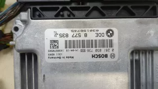 Блок управления двигателем BMW 3 F30/F31/GT F34 3.0л 2014г. 8577835,0281030736 - Фото 2